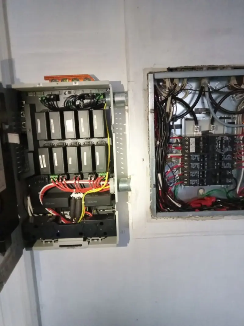 Electrical panel upgrade completed for Electrical Inspection in Aquia Harbour
